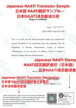 将图片加载到图库查看器,速译 日本文件NAATI认证翻译服务